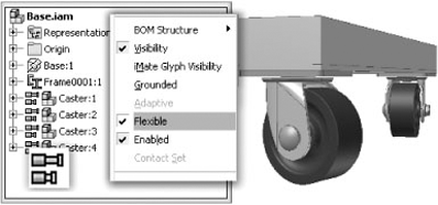 Flexible subassemblies