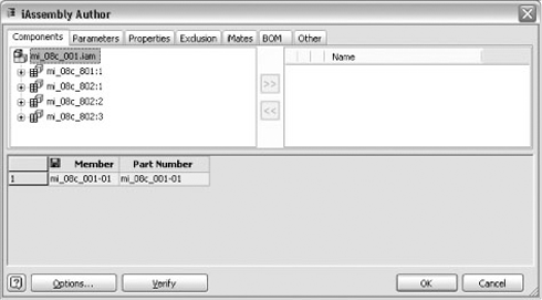 iAssembly Author dialog box