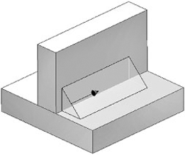 Fillet weld preview and fillet weld