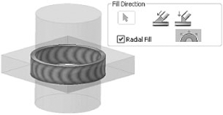 Radial Fill option