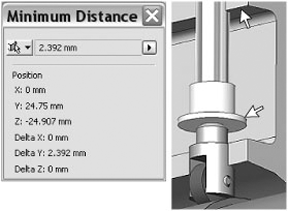 Determining the minimum load spring length