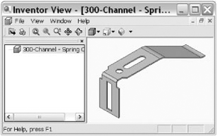 Inventor View dialog box