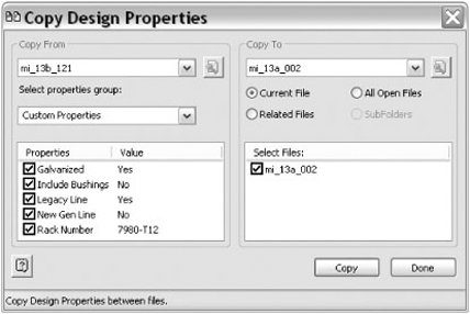 Copying custom iProperties from one file to another