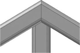 Creating a miter using Trim