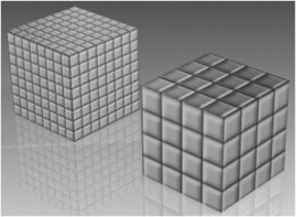 Increasing the size of a diffuse map