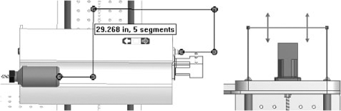 Autoroute and move segment options