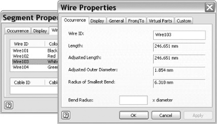 Wire properties