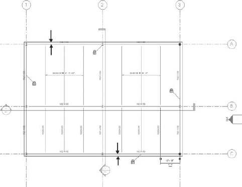 Adding deck cantilevers in plan view