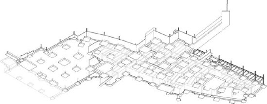 Revit Structure's Foundation tools are used to create the various forms of foundations.