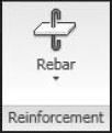 The Reinforcement panel of a Modify Structural Framing or Foundations ribbon