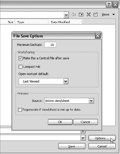 File Save options
