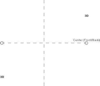 These reference planes define the origin of the family and should be used as a starting point for family construction.