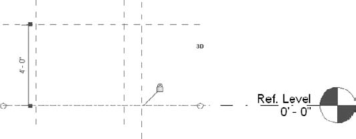 Establishing a reference plane in an elevation view is done exactly as it is in plan view. Remember to lock the origin reference plane to the datum elevation.