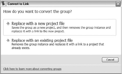 You can create a linked Revit Structure model by using the Link option. This can be advantageous in controlling file size.