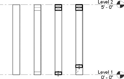 Wood shear wall creation using detail components