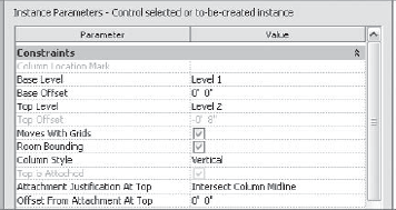 Exercise: Place Structural Columns for a Concrete Structure