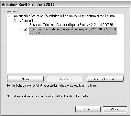 Exercise: Placing Isolated Foundations into a Project