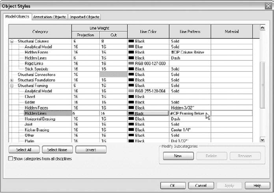 Exercise: Assigning New Line Weights and Patterns