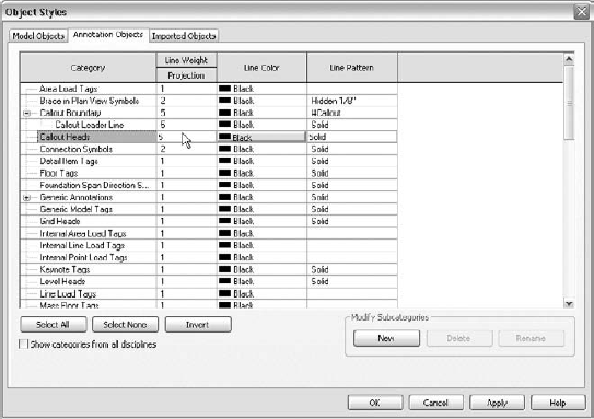 Exercise: Assigning Annotation Pen Weights and Patterns