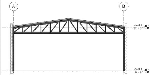 Exercise: Adding a Steel Truss to Your Project