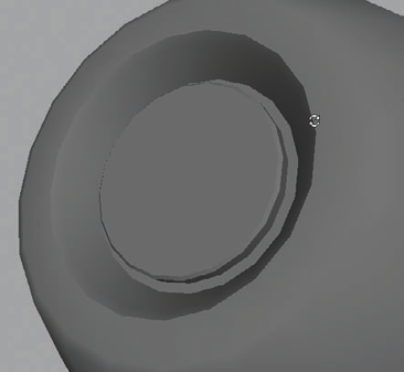 The end caps of the cylinder with more details added