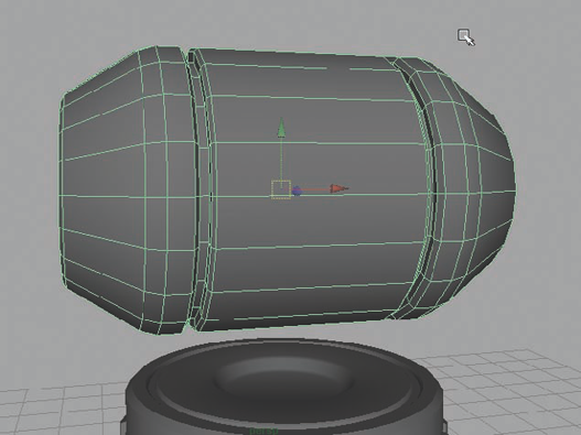 Adding two grooves around the canister object