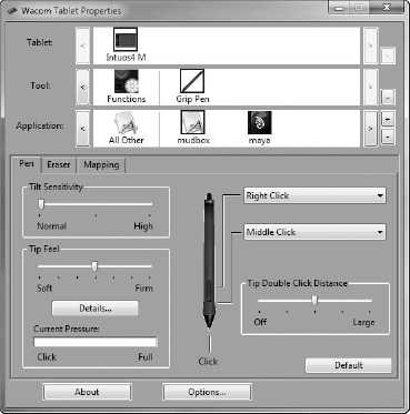 tablet control panel