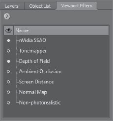 Viewport filters