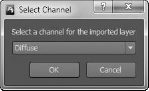 Select the paint layer into which you wish to import your image.