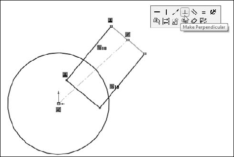 Making the rectangle symmetric about the centerline