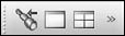 A truncated toolbar showing double arrows