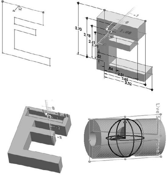 Using Instant 3D and Live Section