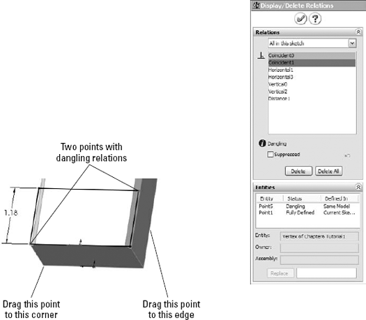 Fixing dangling errors