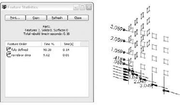 Comparing rebuild times of a fully defined sketch to a completely undefined sketch