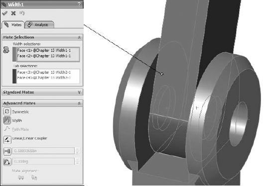 Creating a Width mate