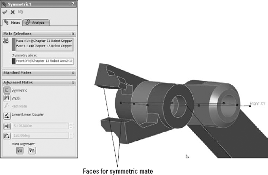 Creating a Symmetric mate