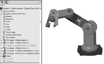 The assembly used for this example