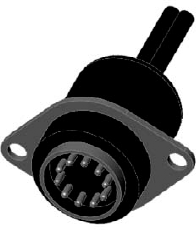 An electrical connector part