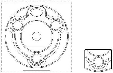 A sketch loop and a Crop View