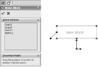 Creating a block