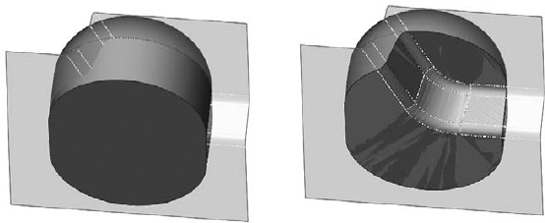 Using the Cut With Surface feature on a part