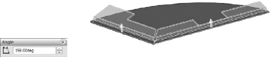 Establishing the limit of the flange angle