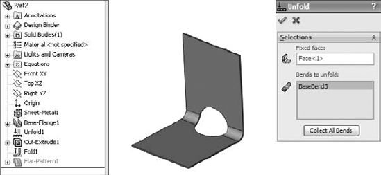 converting to sheet metal in solidworks with no fixed face