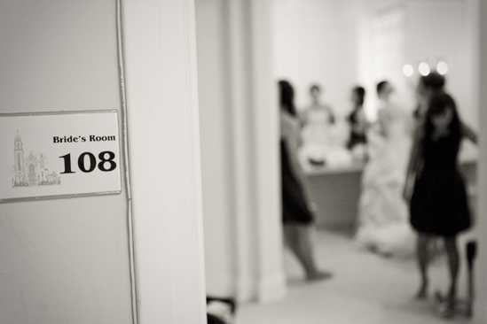 BRIDE'S DRESSING ROOM