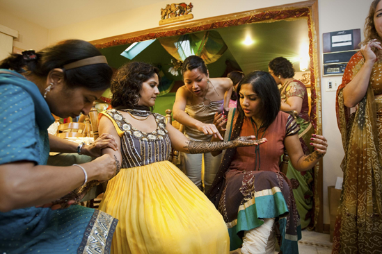 BRIDE'S DRESSING ROOM