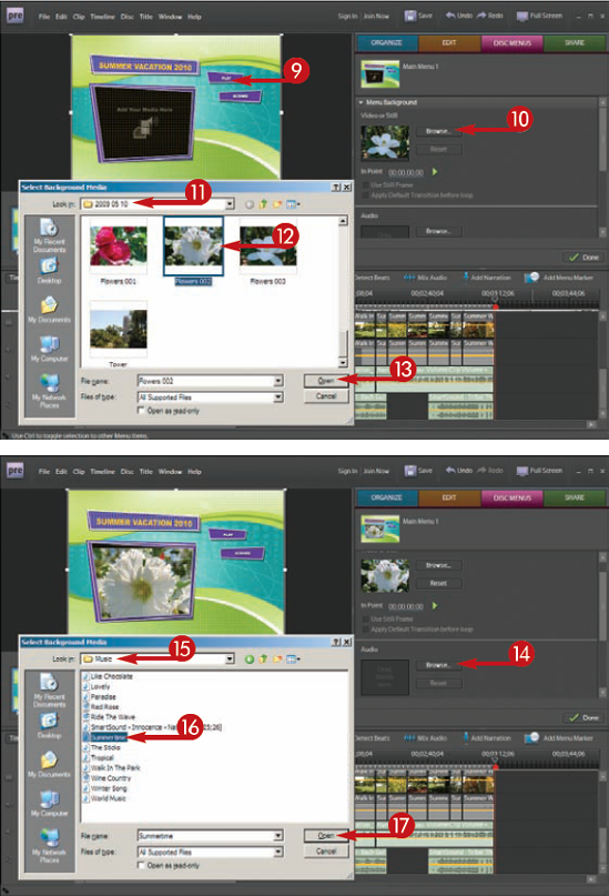Create a DVD with Adobe Premiere Elements