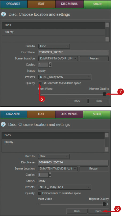 Burn a Standard DVD or Blu-ray Disc with Adobe Premiere Elements
