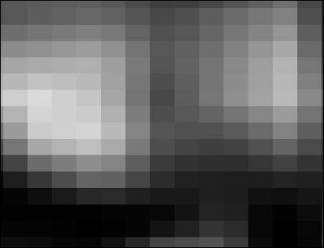 A pixel ratio of 1:1.5 creates very rectangular pixels.