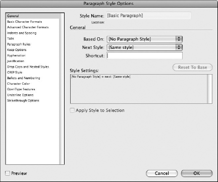 InDesign offers advanced features for creating paragraph styles.