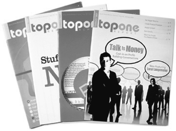 Subscription models are nothing new, and sometimes the old way of doing things is still the best. The Top One Report is a printed, monthly magazine packed with advice and articles about Internet entrepreneurship.